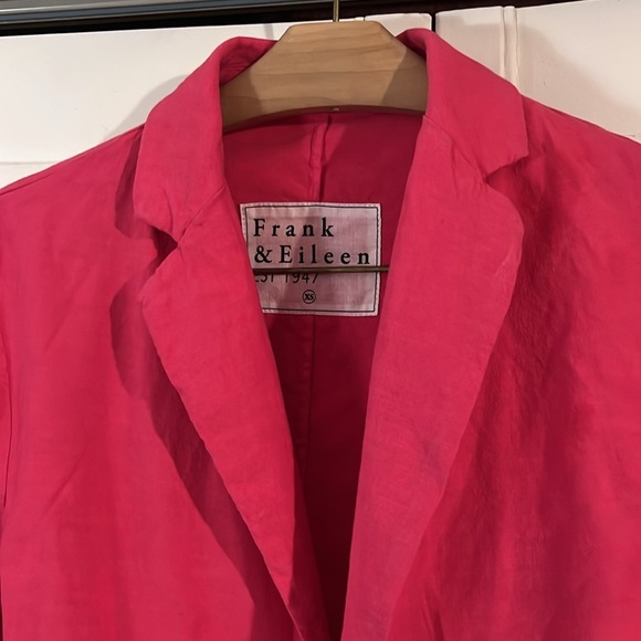 Frank & Eileen Vibrant Pink Blazer - Picture 3 of 6